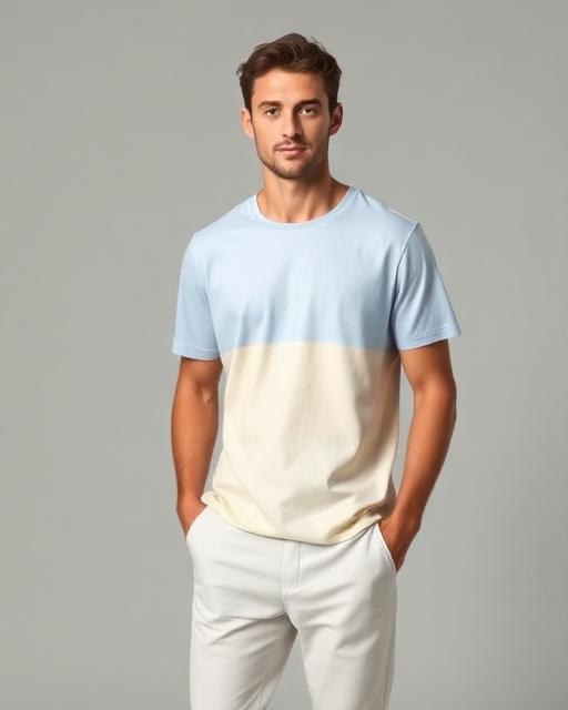 Camiseta degradê